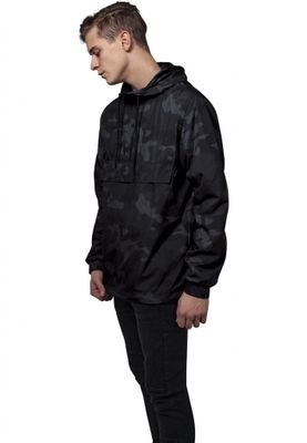 Camo Pull Over Windbreaker