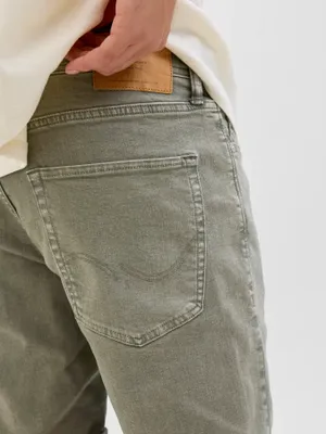 Gröna jeansshorts herr