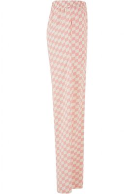 Women's wide pleated trousers
