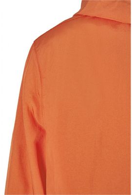 Windbreaker with long zipper
