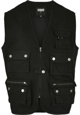 Worker vest cotton fabric