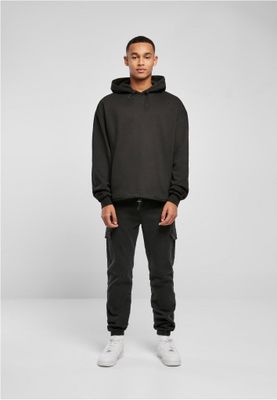 Sporty hoodie with drawstring mens