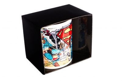 Superman Distressed Comic Strip kaffemugg