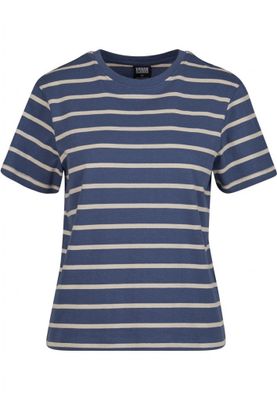 Striped Boxy Tee - Women's