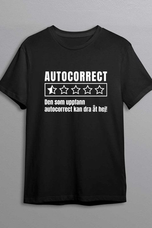 Autocorrect recension - T-shirt
