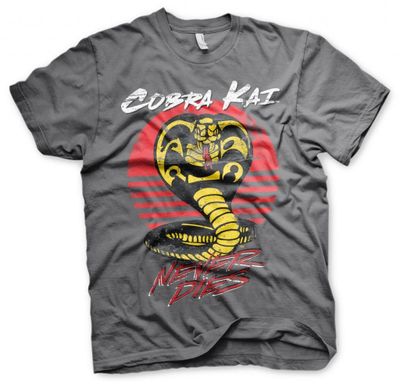 Cobra Kai T-shirt - Cobra Kai Never Dies