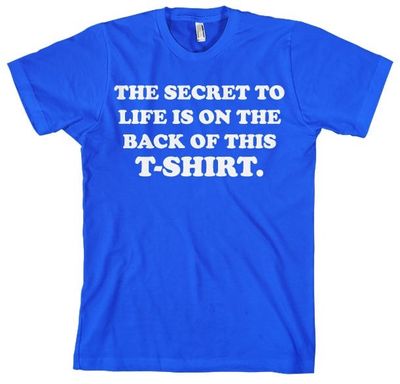 The Sercret To Life!