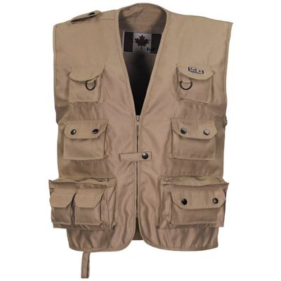 Vest with many pockets