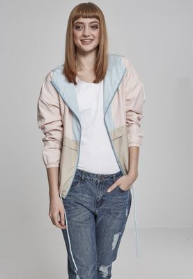 Oversize windbreaker lady