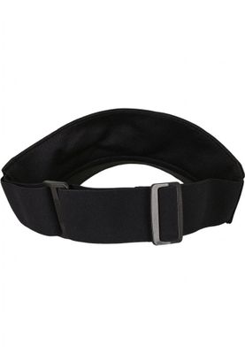 Black visor cap