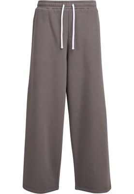Fluffy Wide Leg Trackpants Byxor för herr – magnet