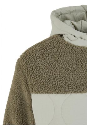 Sherpa Crinkle Nylon Mix Jacket