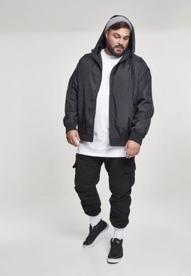 Windbreaker with a hood