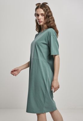 T-shirtklänning med slits