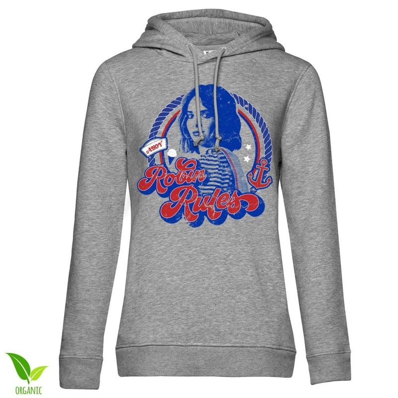 Robin Rules Girls Hoodie