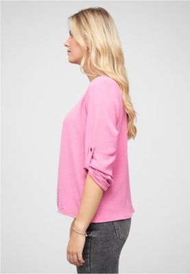 Pink Blouse with Collar