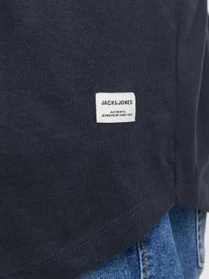 Marinblå Plus Size T-shirt Jack & Jones