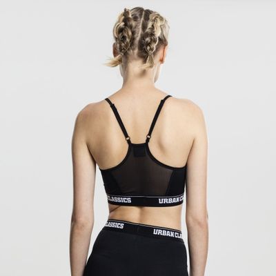Black sports bra