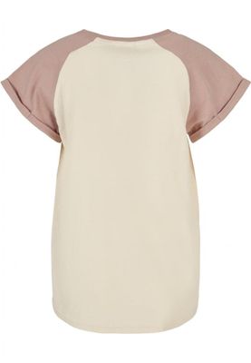 Girls Contrast Raglan Tee