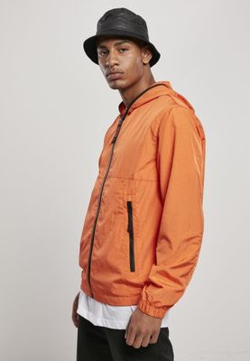Windbreaker with long zipper