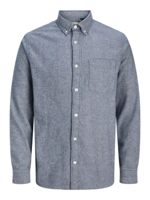 Chambray skjorta - herr