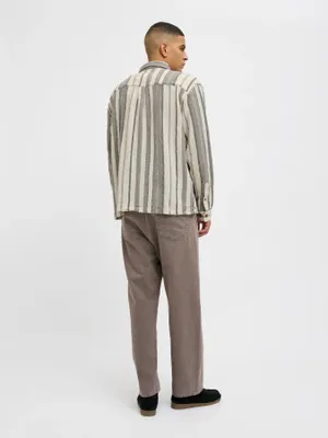 Jacquard Overshirt herr