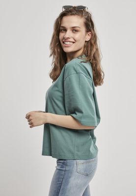 Oversize t-shirt with high neck lady