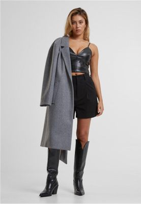 Ladies Synthetic Leather Top