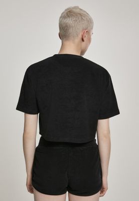 Short t-shirt in terry women