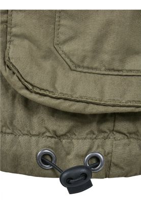 Double cargo shorts
