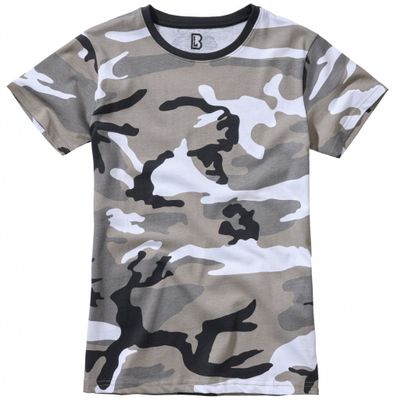 Camo army T-shirt dæmning