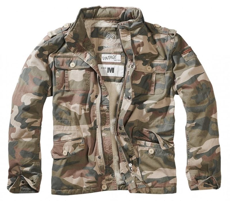 Britannia camouflage winter jacket