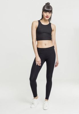 Ribbed t-shirt in viscose
