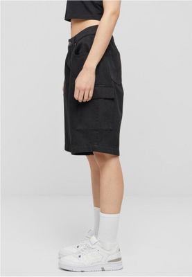 Cargo bermuda shorts - women's