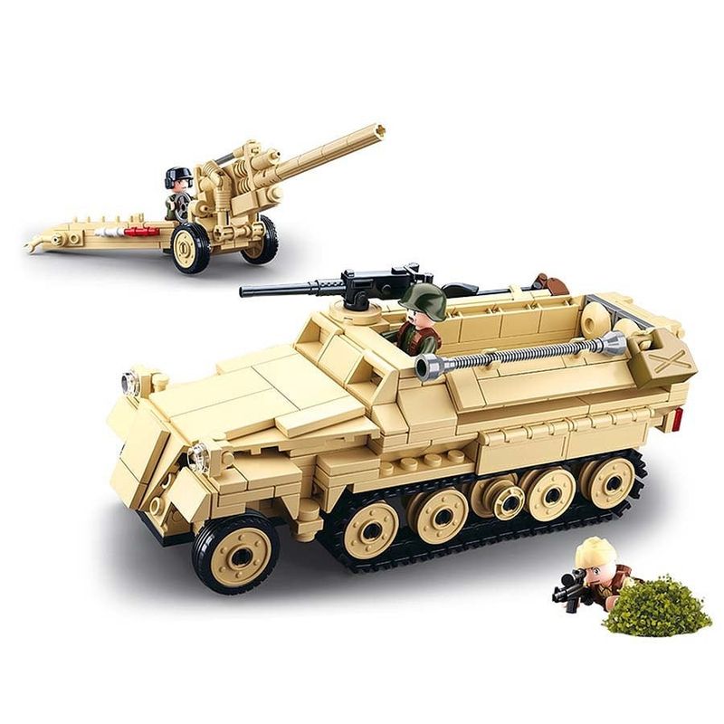 WWII German Half Track - Sluban - M38-B0695