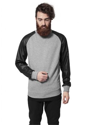 Sweatshirt artificial leather