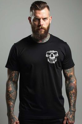 Laughing skull T-shirt
