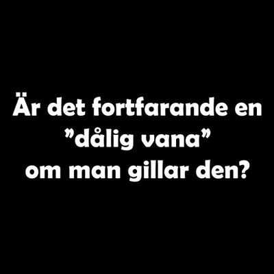 Dålig vana T-shirt