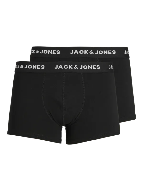 2-pack svarta boxershorts