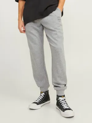 Gråmelerade sweatpants herr - Jack & Jones
