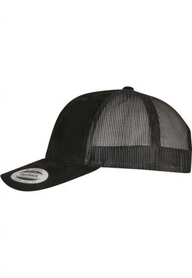 Suede Leather Trucker Cap