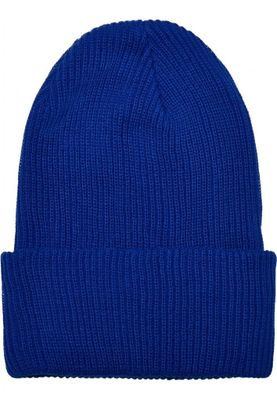 Ribbed hat in recycled yarn