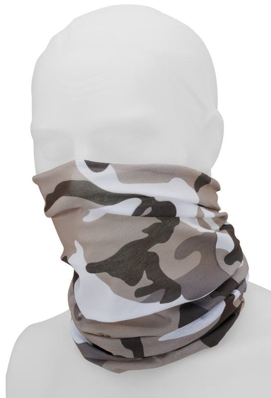Neck warmer tube urban camo