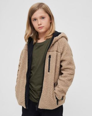 Camel Teddy Jacket - Kids