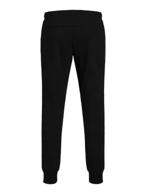 Svart slim fit joggingbyxa