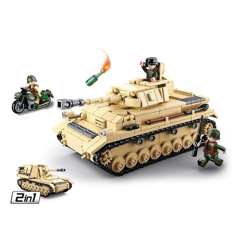 WWII German Tank - Sluban - M38-B0693