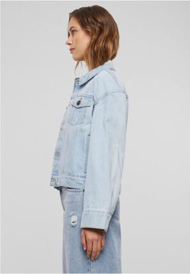 80s oversized denim jacket - women's