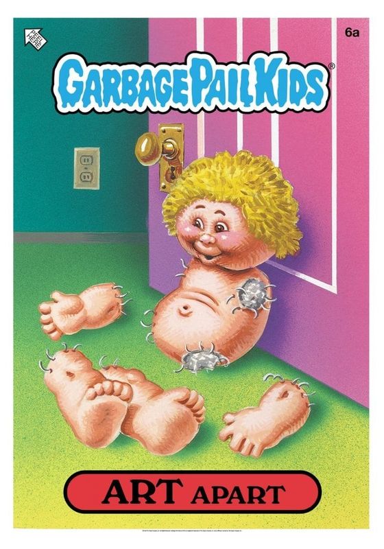 Garbage Pail Kids - Art Apart Poster