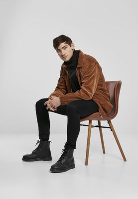 Men's toffee-colored corduroy jacket