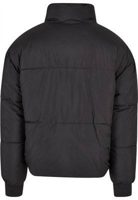 Oversize puffer jacket in short model men